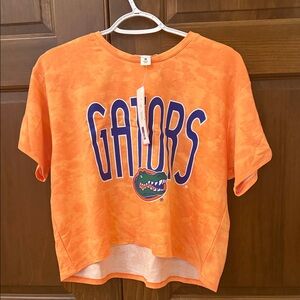 NWT Orange Gators Cropped T-Shirt
